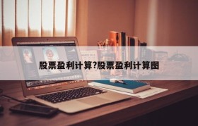 股票盈利计算?股票盈利计算图